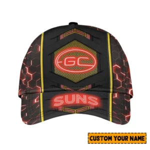 Gold Coast Suns AFL Classic Cap AFL10121024100, Gift For Fan Gold Coast Suns